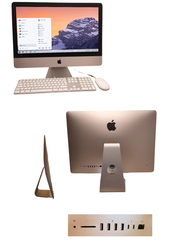 MacBooks iMac 18 1 mit Zorin Bilder Webshop