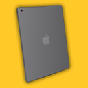 iPad 6 Space Gray Rückseite (Beispielfoto)