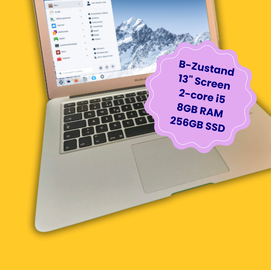 MacBook 13,3" ricondizionato Zorin OS Education A1466 condizione B
